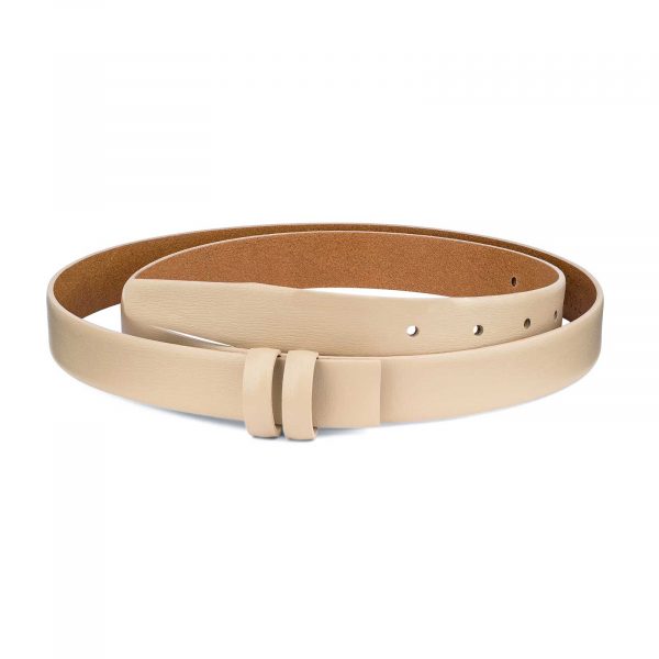 Beige-1-Inch-Wide-Leather-Belt-Strap-Replacement-Main-picture
