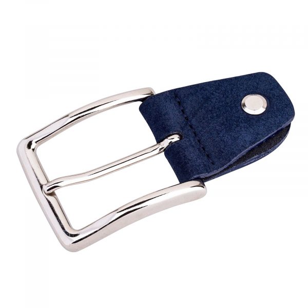 Belt-Buckle-with-Blue-Suede-Main-picture