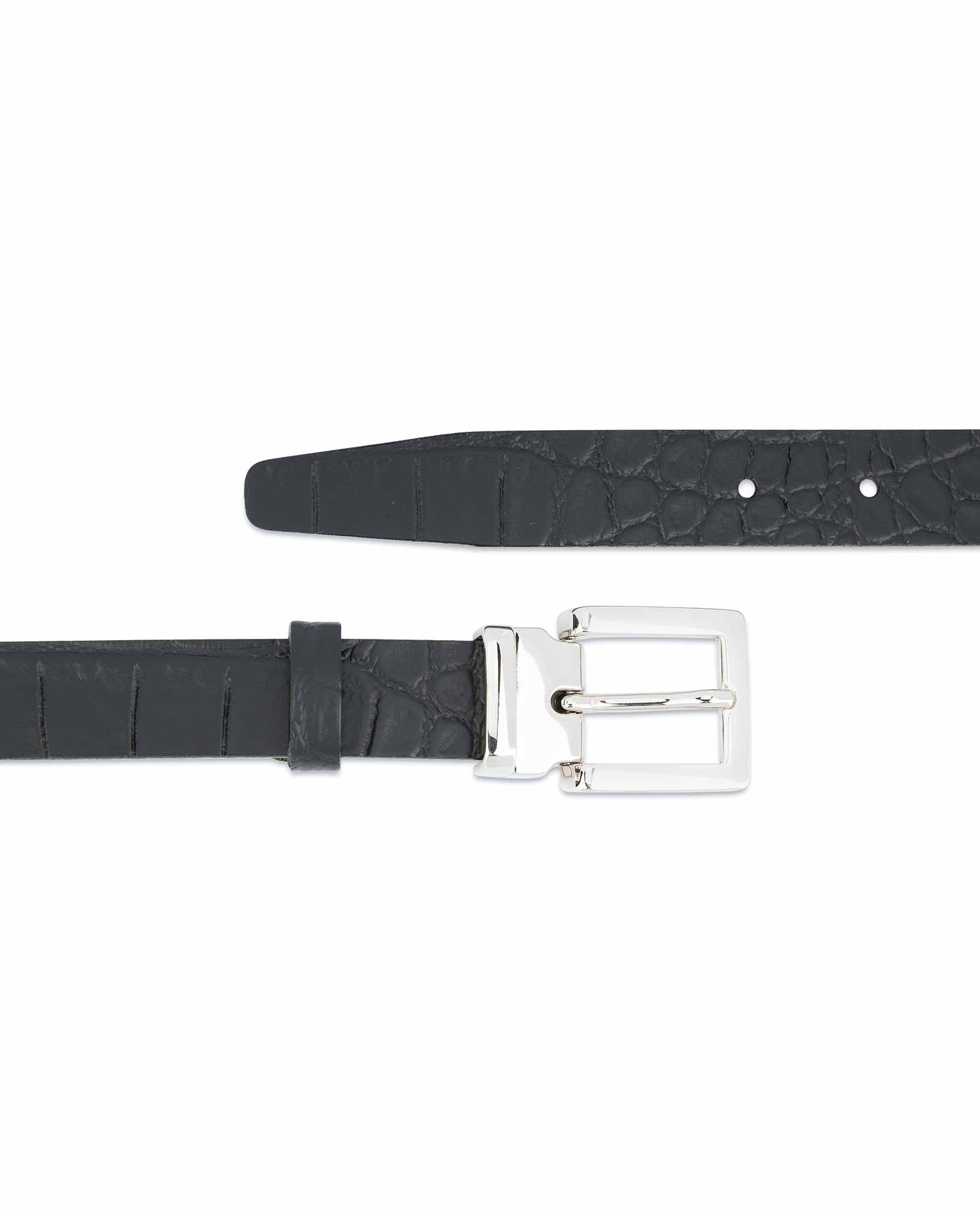 Croco Ivory Belt