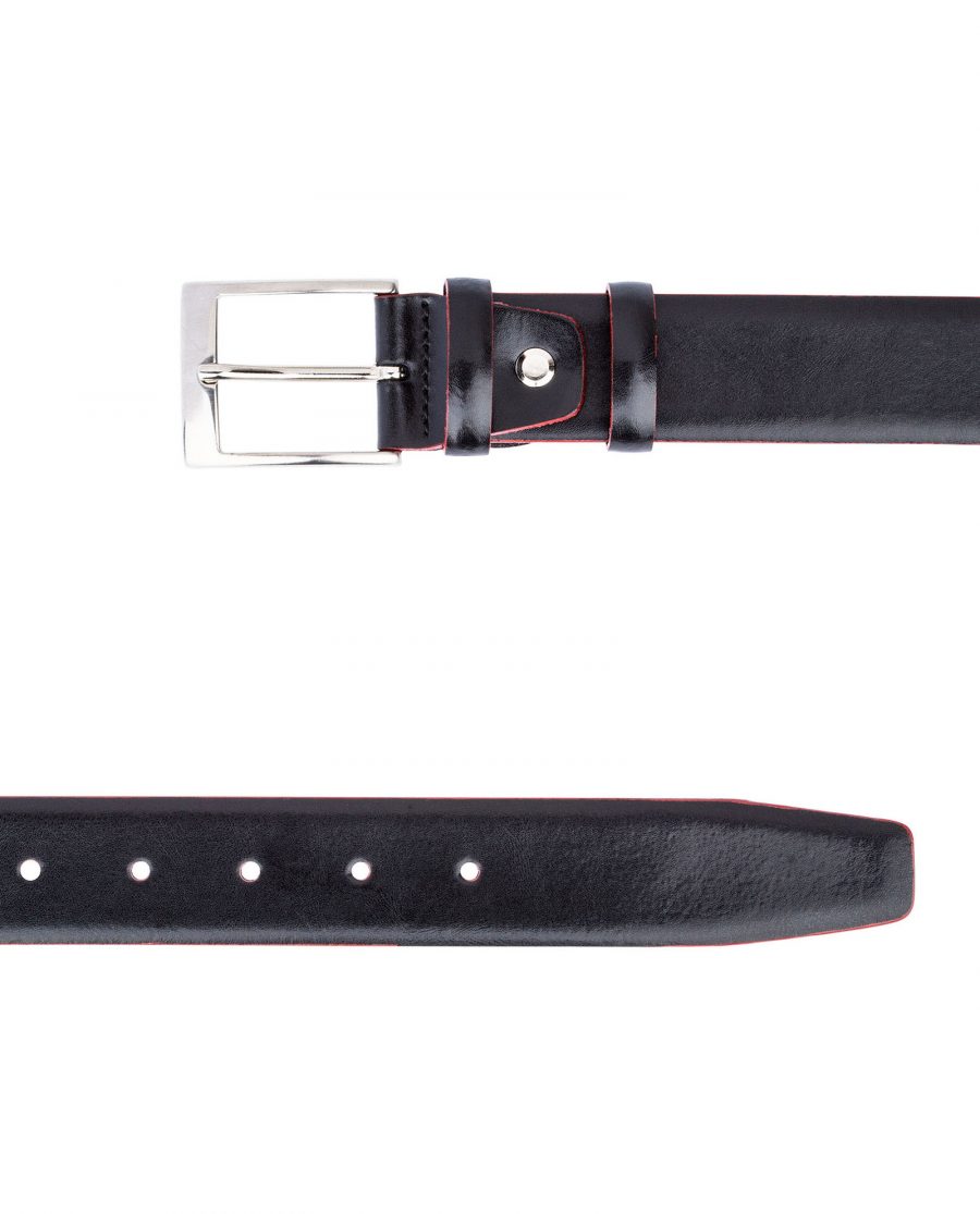 Black-Leather-Belt-With-Red-Edges-Both-Sides