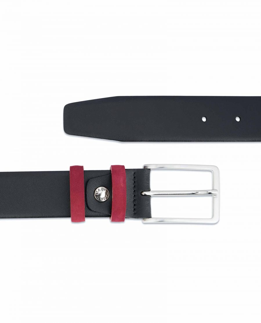 Black-Mens-Belt-with-Burgundy-Suede-Leather-Loops-Nice-good-looking.jpg
