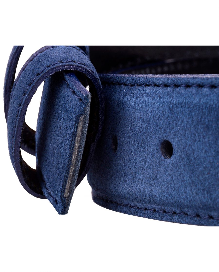 Blue-Suede-Belt-Strap-Leather-cut