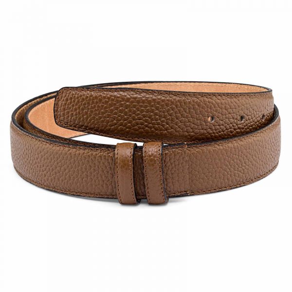 Brown-Cow-Leather-Belt-Strap-First-picture