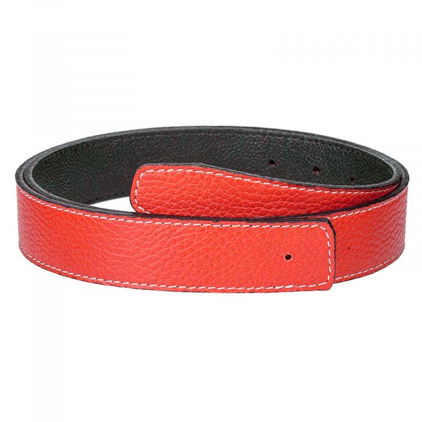 Dark-orange-h-belt-strap