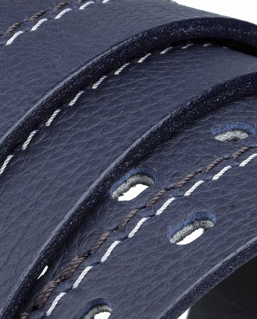 Luxury-navy-jeans-belt-rolled