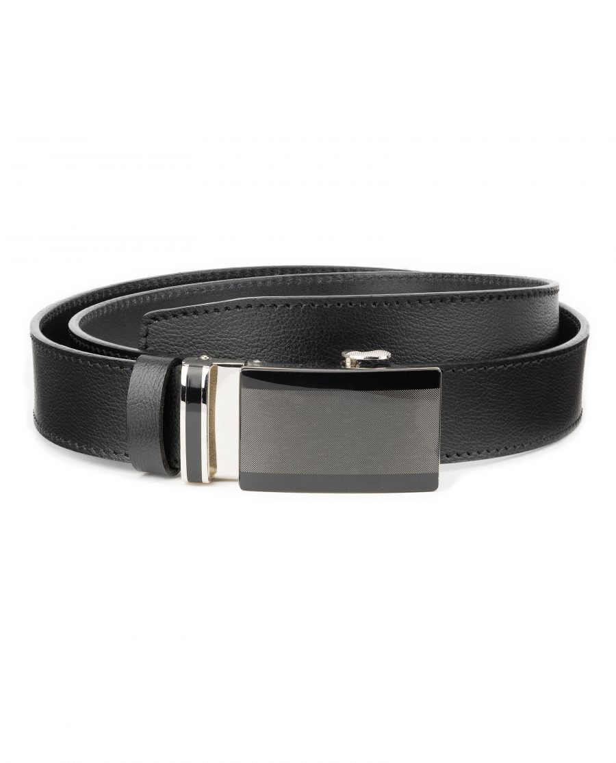 Mens-Black-Ratchet-Belt-Genuine-Leather-Capo-Pelle-Main-picture.jpg