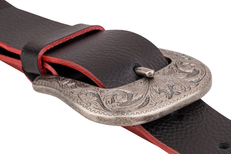 Mens-Western-Belt-Antique-silver-buckle