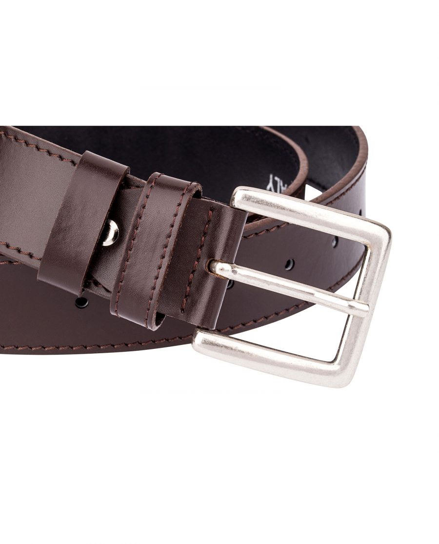Nappa-classic-brown-belt-buckle