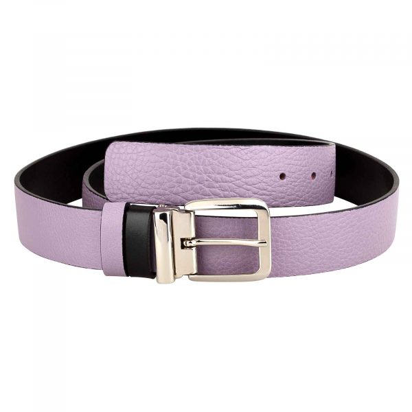 Purple-Designer-Belt-Italian-Buckle-Main-picture