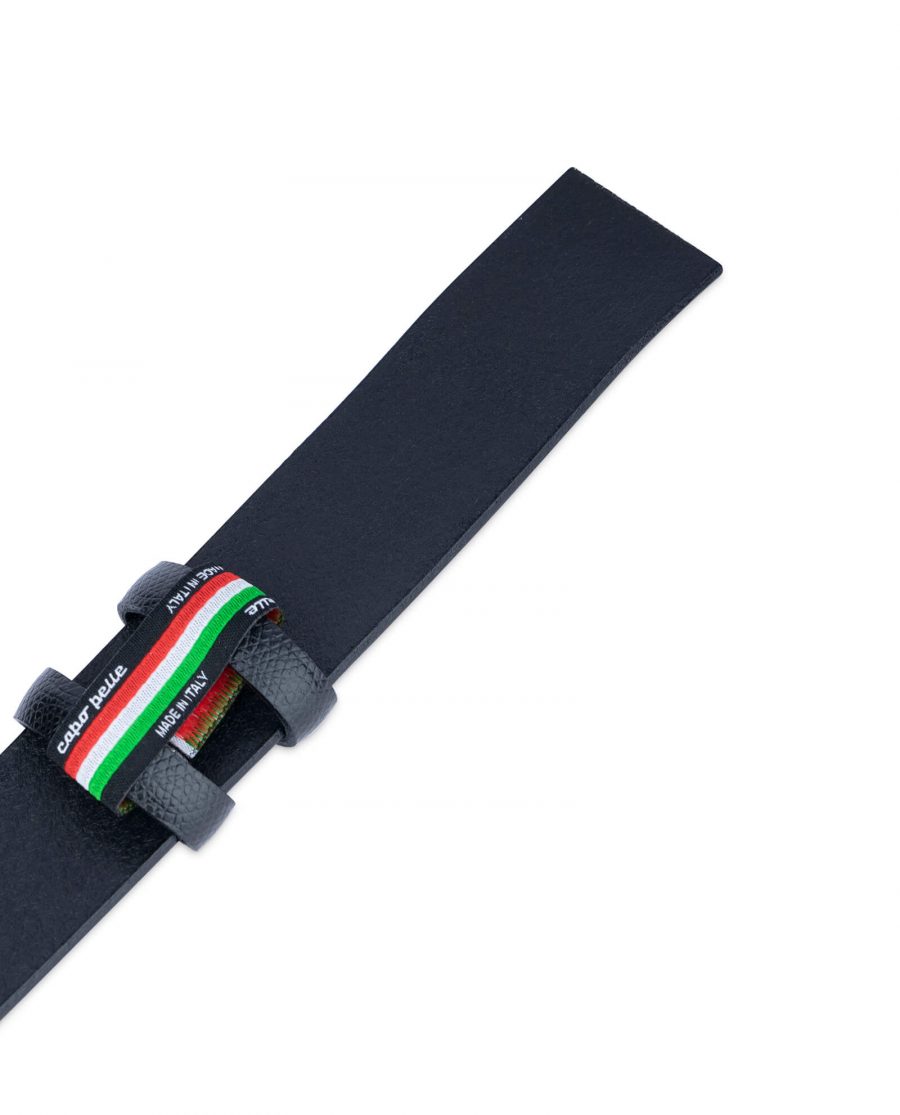 Replacement Black Saffiano Leather Strap 3