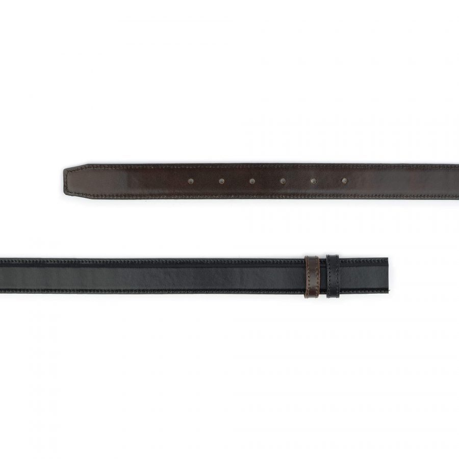 Reversible Belt Strap Black to Brown 30 mm 3
