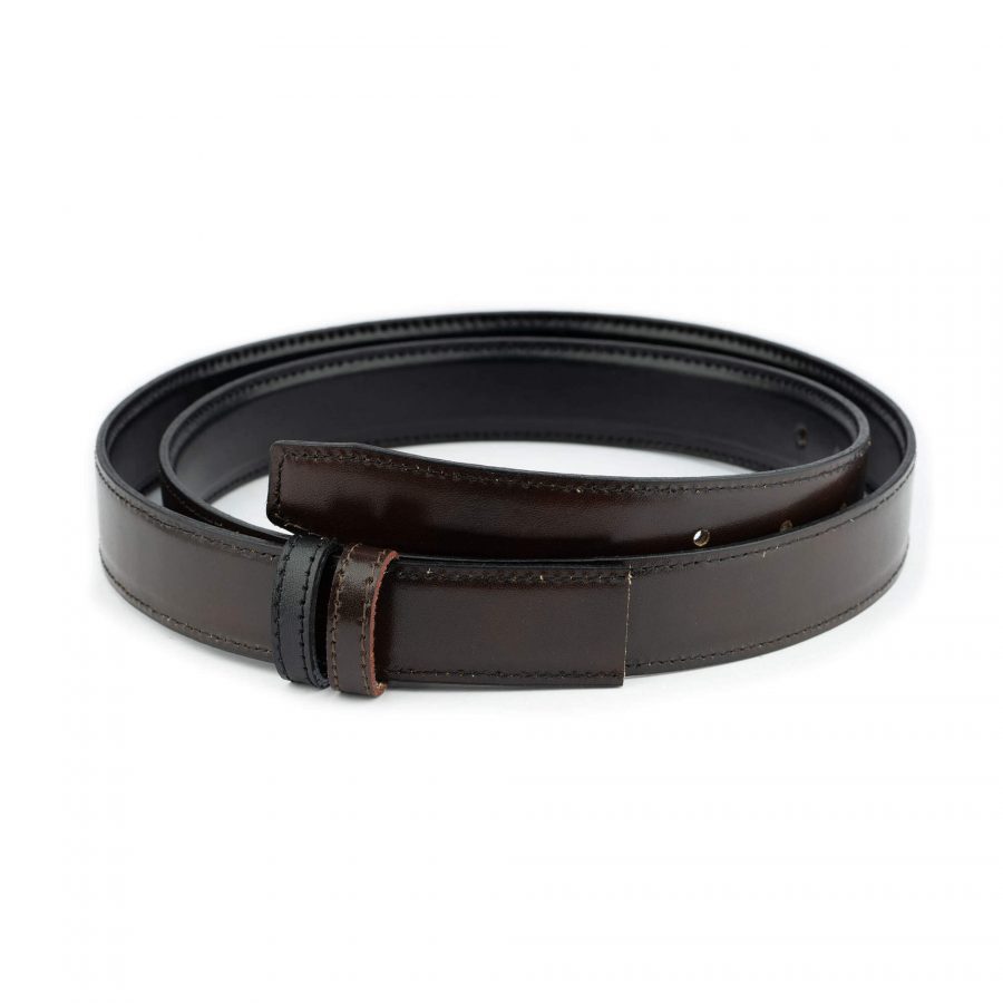 Reversible Belt Strap Black to Brown 30 mm 7