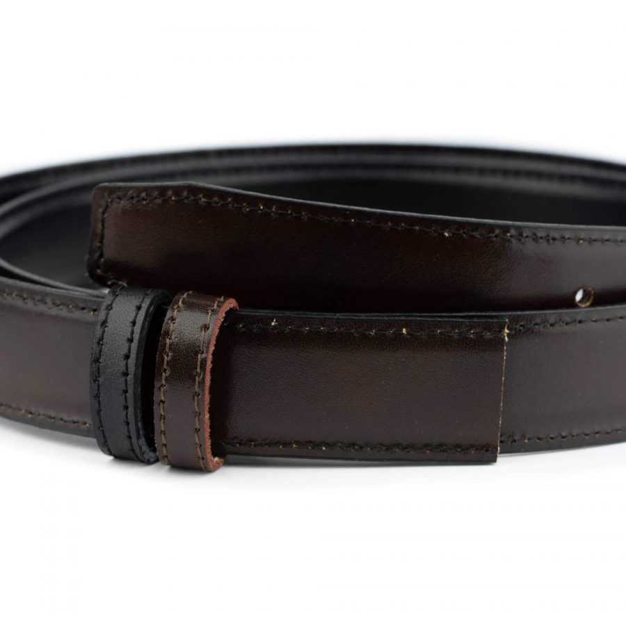 Reversible Belt Strap Black to Brown 30 mm 8
