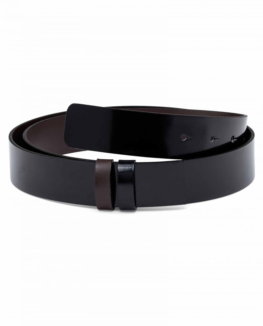 Reversible-Mens-Patent-Leather-Belt-Strap-Main-picture