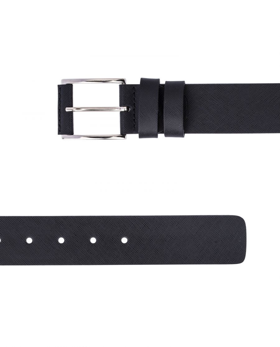 Saffiano-Thick-Leather-Belt-From-top