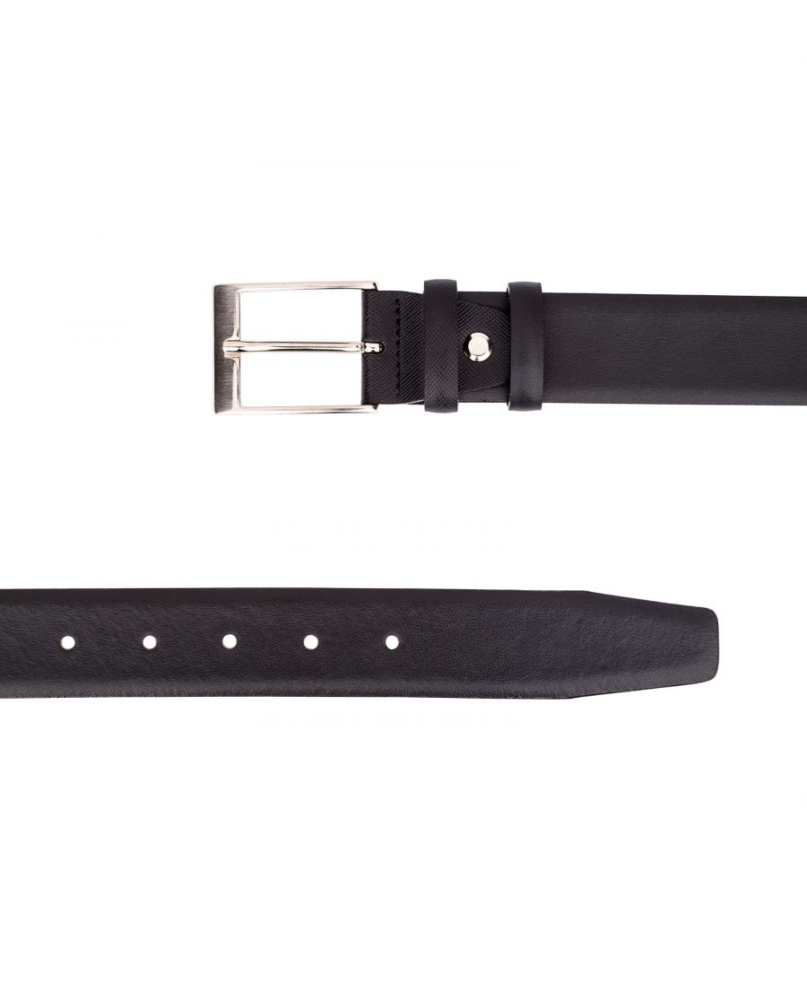 Smooth-Saffiano-Leather-Belt-From-the-top