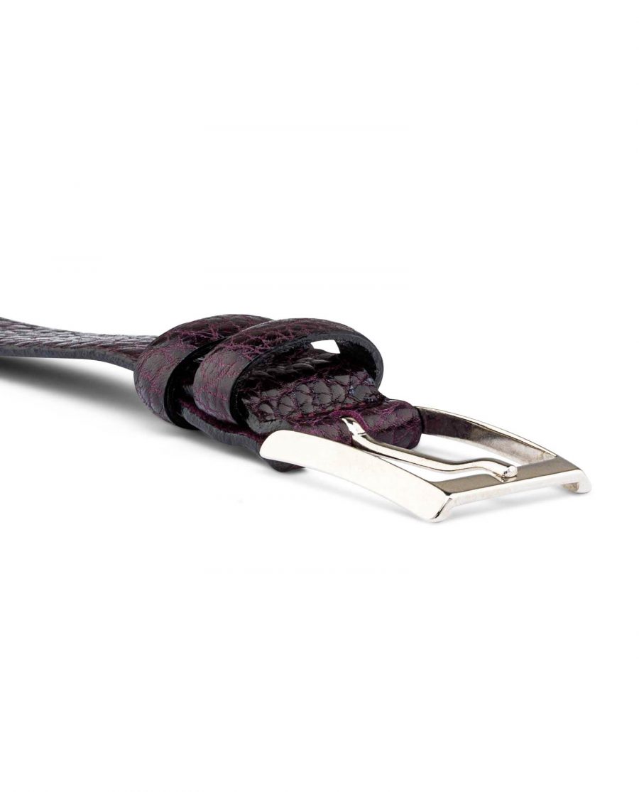 Thin-Burgundy-Purple-Belt-30-mm-Buckle-image