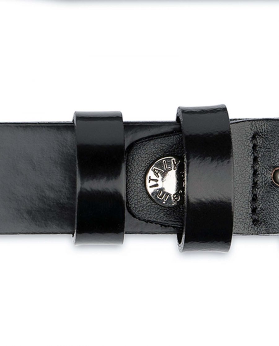 Black-Patent-Leather-Belt-Thin-1-inch-Screw