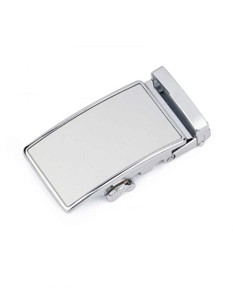 White Automatic Belt Buckle 4