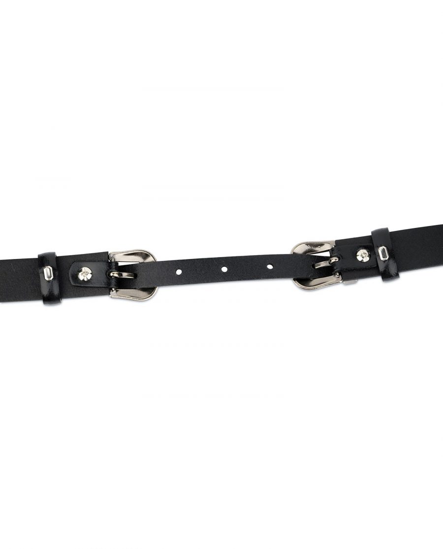 Womens Western belt With Double Buckle 5