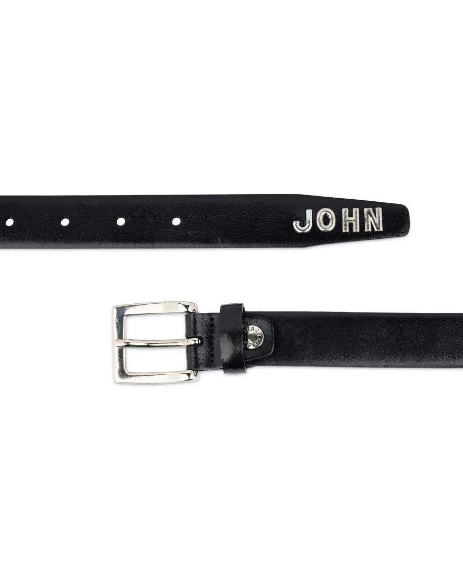 Personalized Leather Belt With Name 2