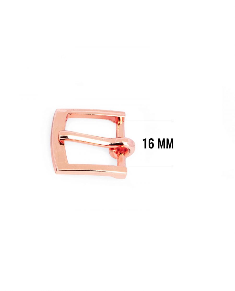 rose gold belt buckle Small 16 mm 5