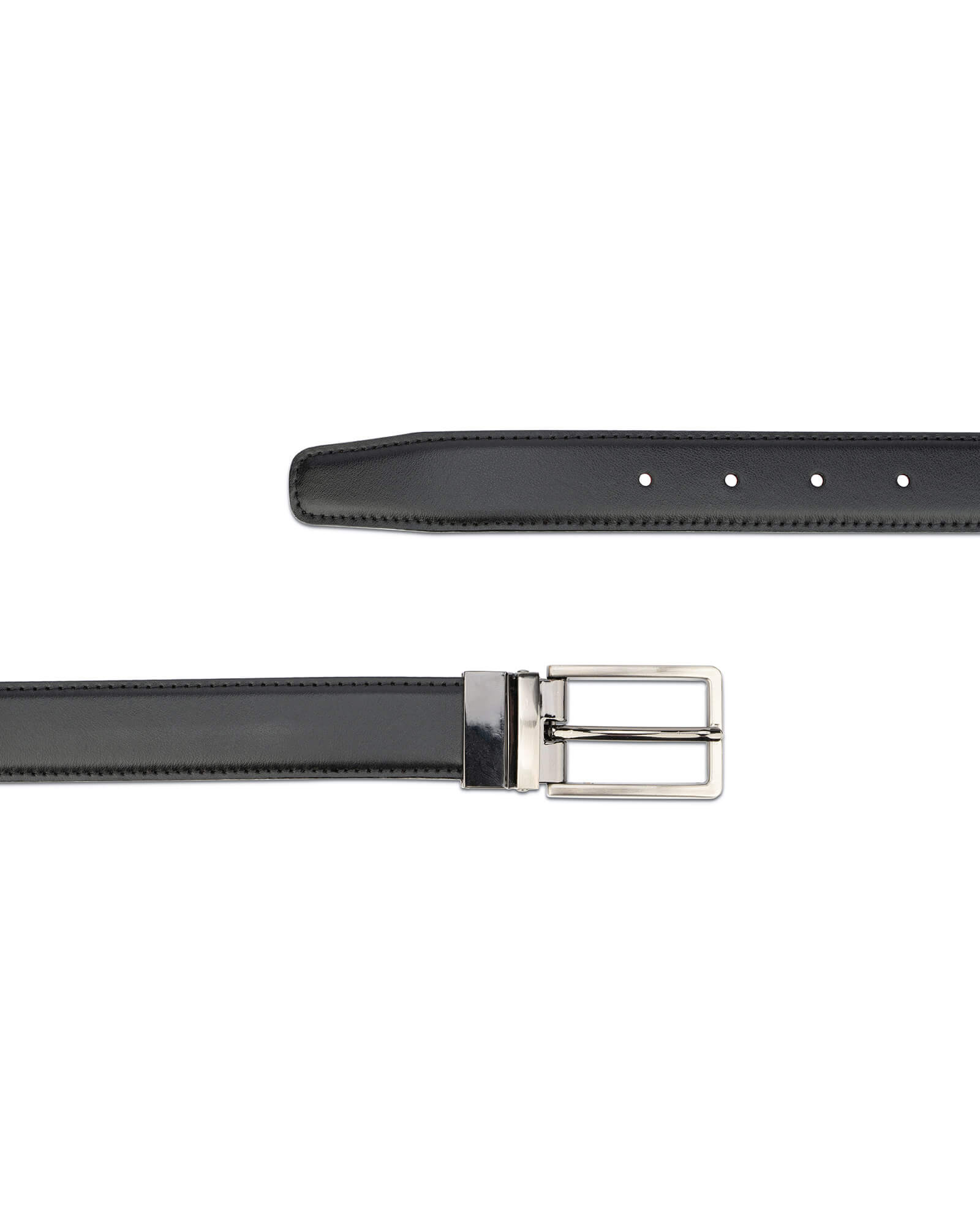 Buy Mens Black and Brown Reversible Belt 3.0 cm | Capo Pelle