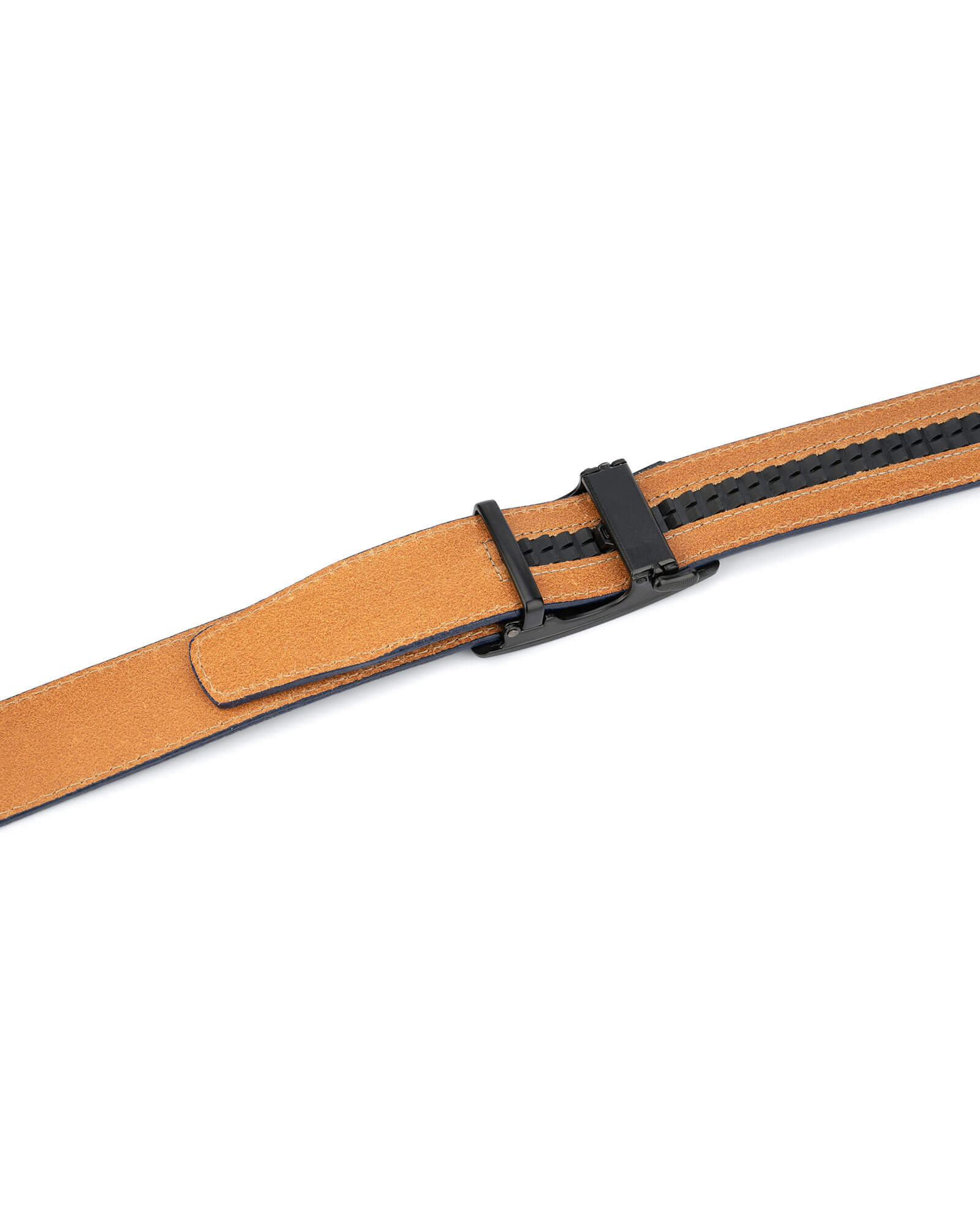 Mens Slide Belt With Black Buckle 