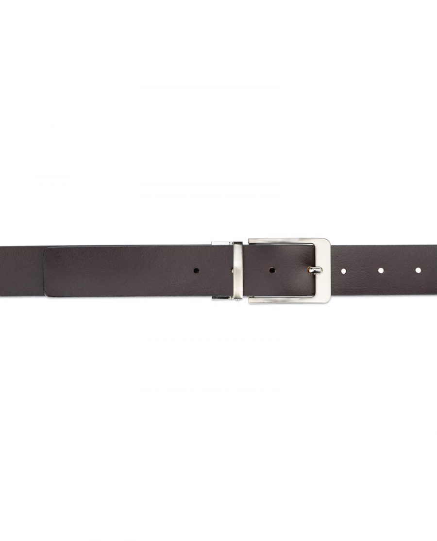 mens belt reversible saffiano leather 3 5 cm 7