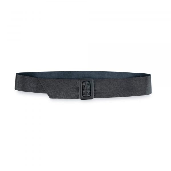 Black High Waist Belt For Dresses Wide 5 5 cm 1