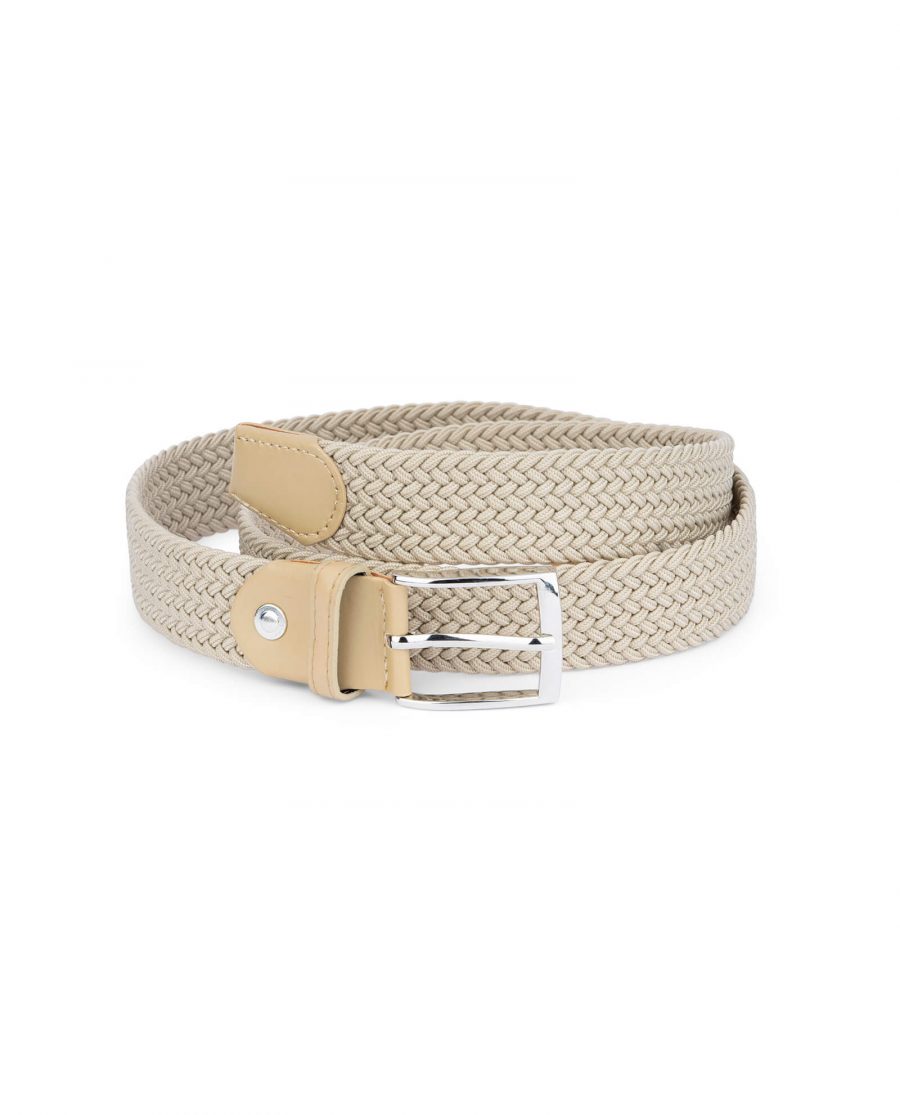mens beige belt