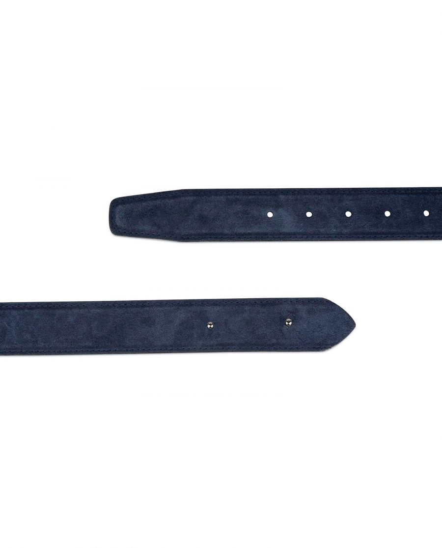 suede blue belt without buckle 35usd 28 42 2