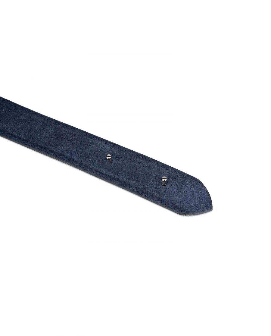 suede blue belt without buckle 35usd 28 42 4