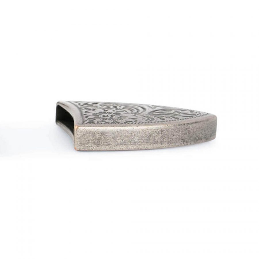 silver metal end belt tip 21 mm 1silver metal end belt tip 27 mm 3
