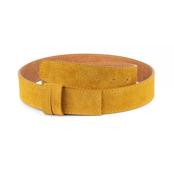 1 5 inch camel suede leather belt strap 28 40 55usd 1