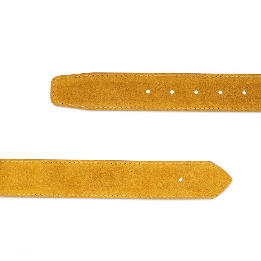 camel suede leather belt strap for buckle 40 mm 28 44 usd55 2