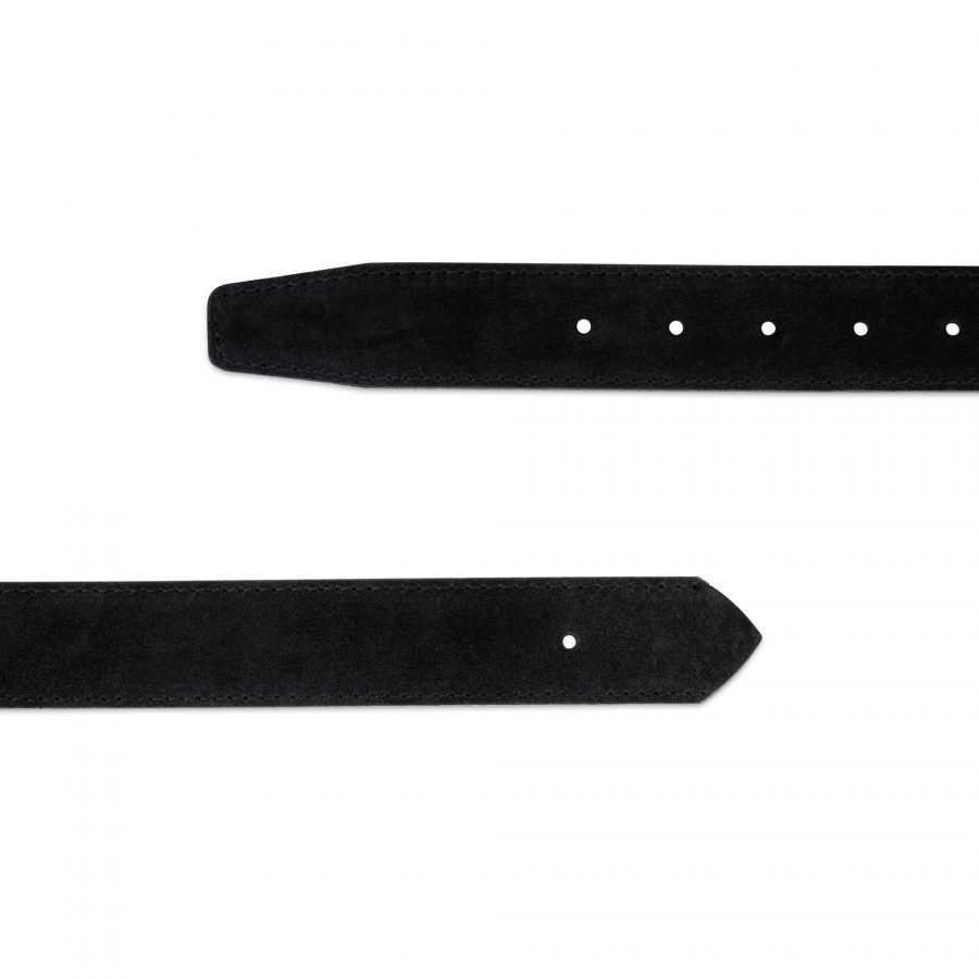 replacement black suede leather belt strap for buckle 35 mm 28 42 usd49 2