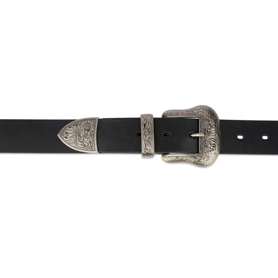 western belts for men black full grain leather 35 mm 28 44 65usd 2