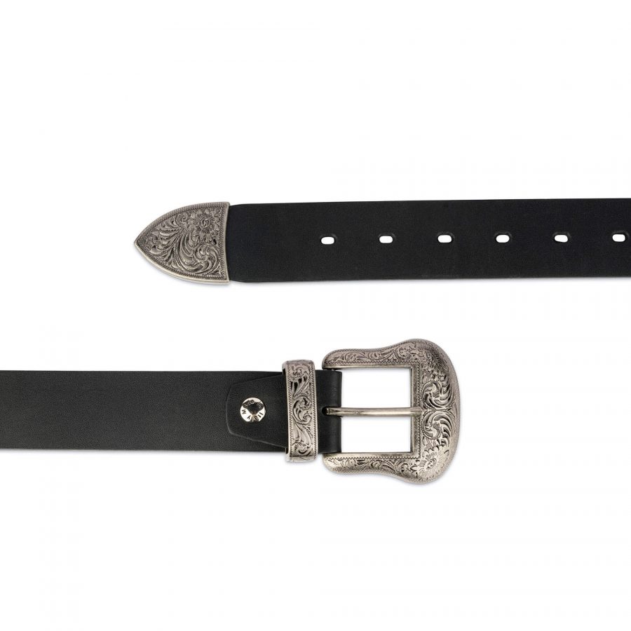 western belts for men black full grain leather 35 mm 28 44 65usd 3