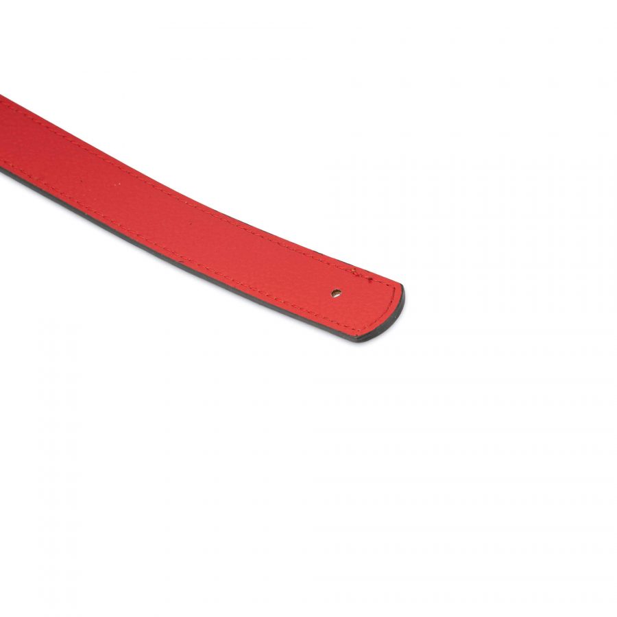womens reversible belt strap tan red 25 mm sz36x2 sz38x1 sz40x2 usd55 4
