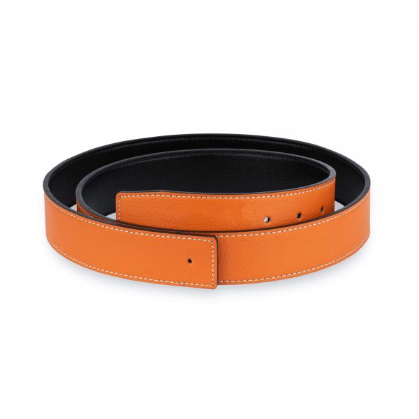 Belton Mens leather belt H Type Buckle 