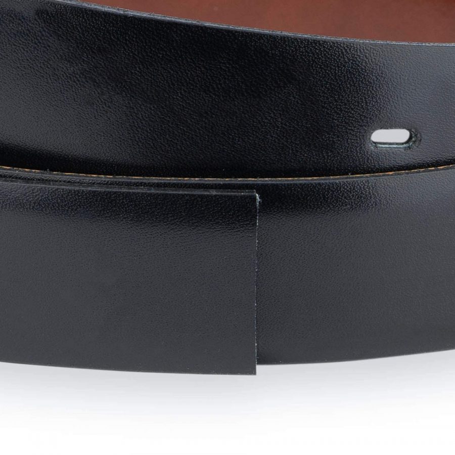 Replacement Belt Strap Reversible Black Brown Leather 35 Mm 3