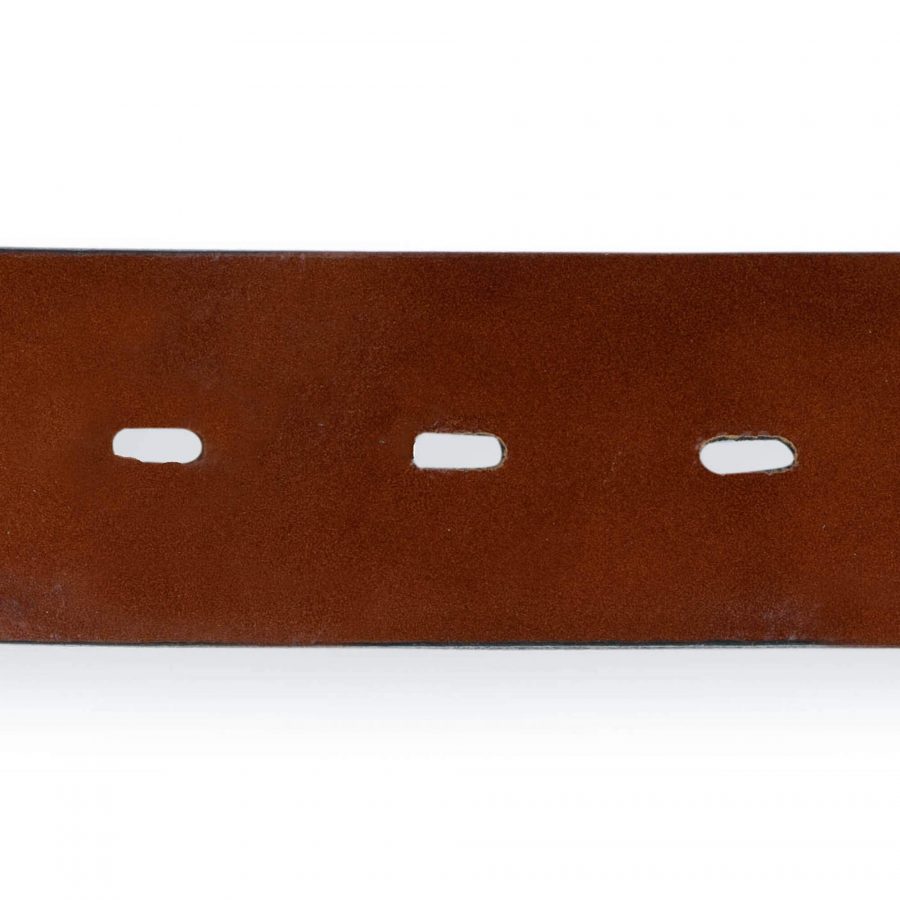 Replacement Reversible Leather Belt Strap Black Brown 35 Mm 3