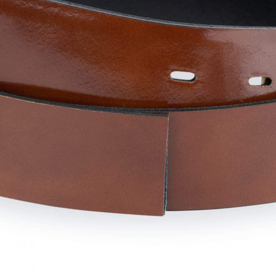 Replacement Reversible Leather Belt Strap Black Brown 35 Mm 7