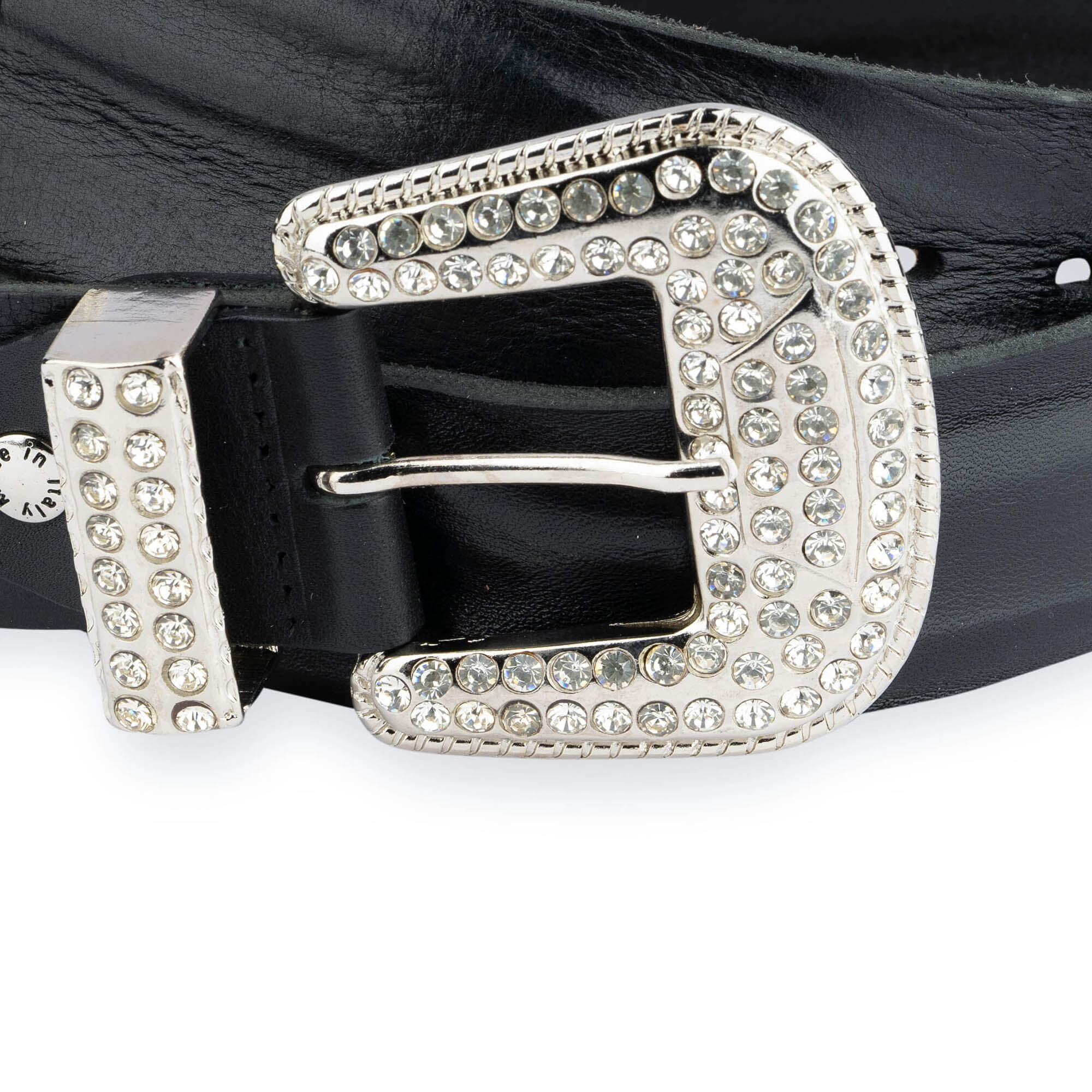 Buy Rhinestone Buckle Belt Cowgirl 