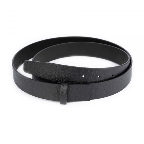 Replacement Belt Strap Saffiano Leather 1 1 8 inch 1