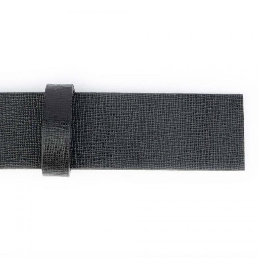 Replacement Belt Strap Saffiano Leather 1 1 8 inch 2