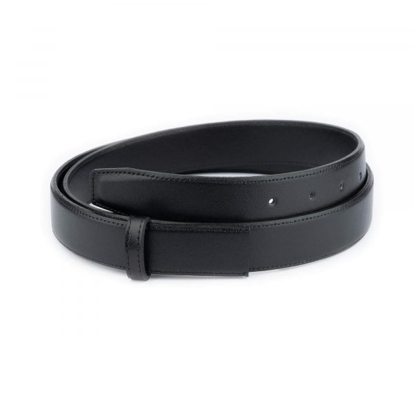 black leather belt strap replacement 3 0 cm 1