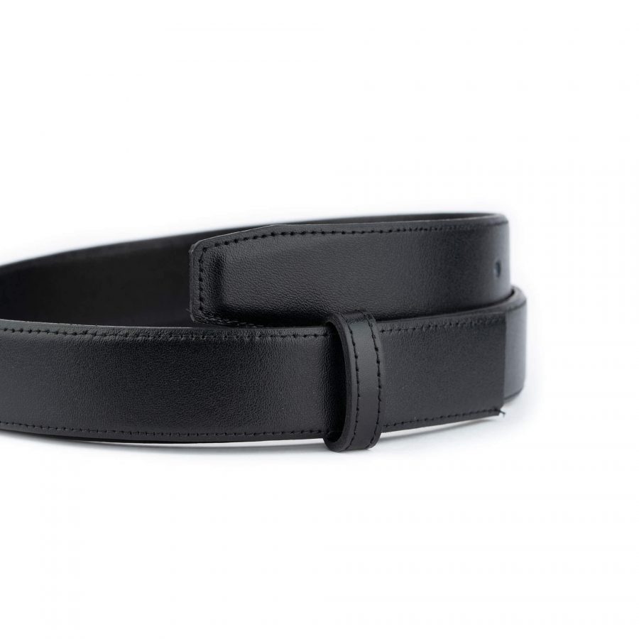 black leather belt strap replacement 3 0 cm 3