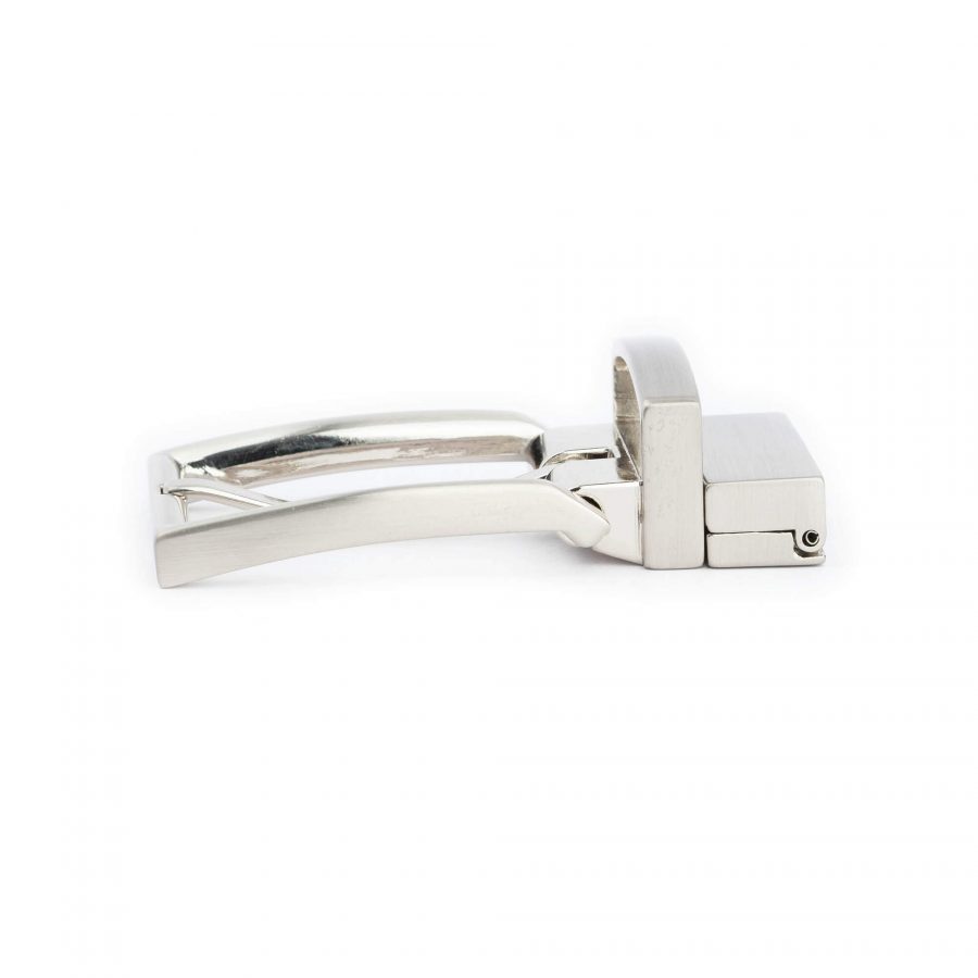 reverse belt buckle clip silver 1 1 8 inch 3